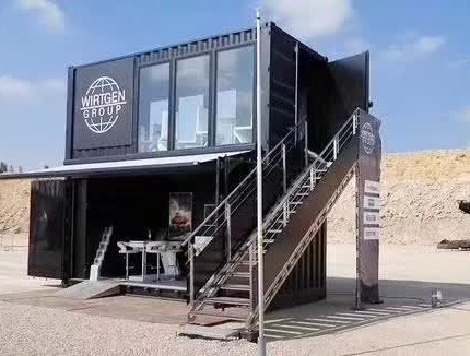 大波紋箱-戶外個(gè)性兩層集裝箱建筑