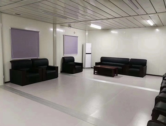 打包箱-白色外觀室內(nèi)展示